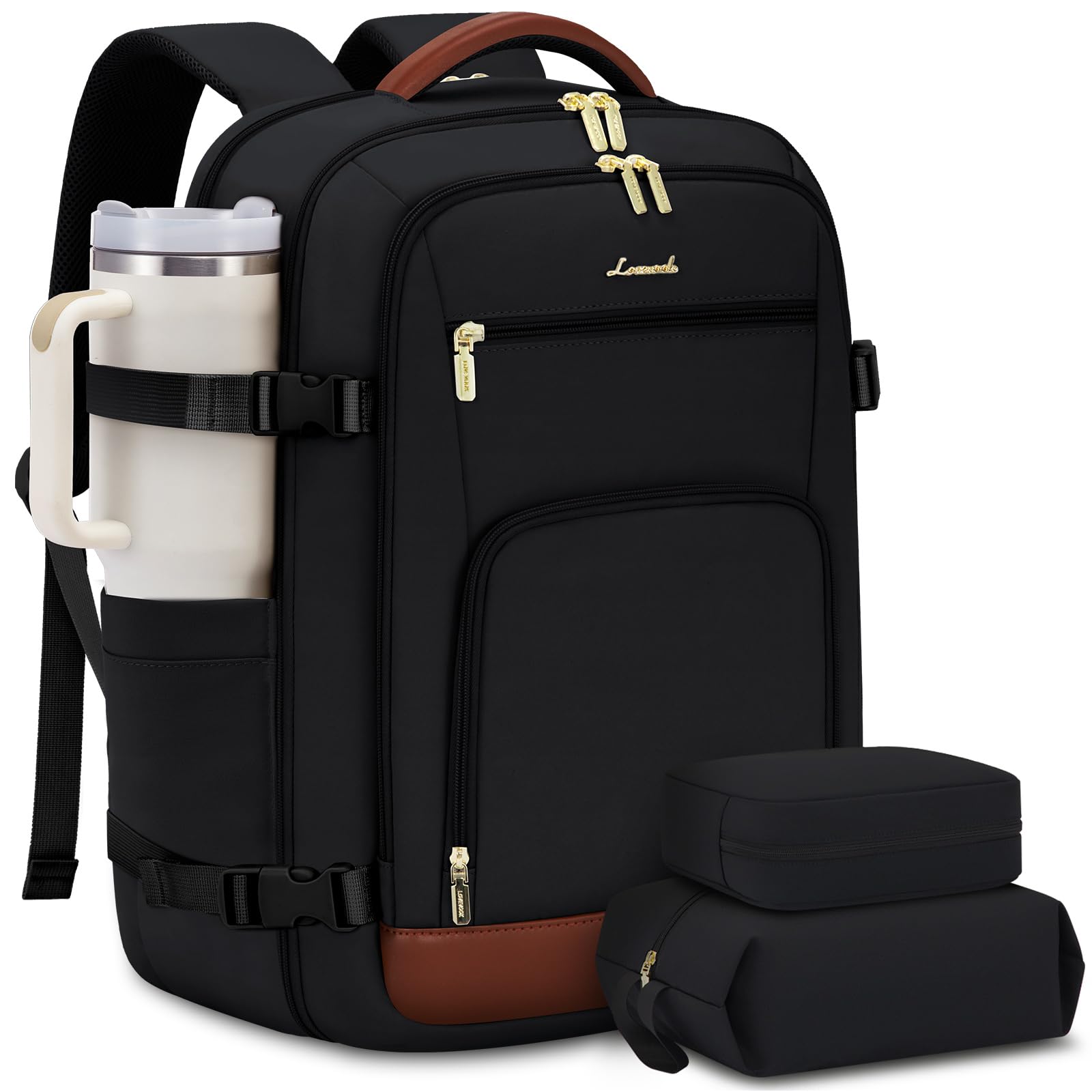 Mochila De Viaje Lovevook Carry On De 40 Litros Para Portátil De 17 Pulgadas Para Mujeres Y Hombres - Venta Internaci