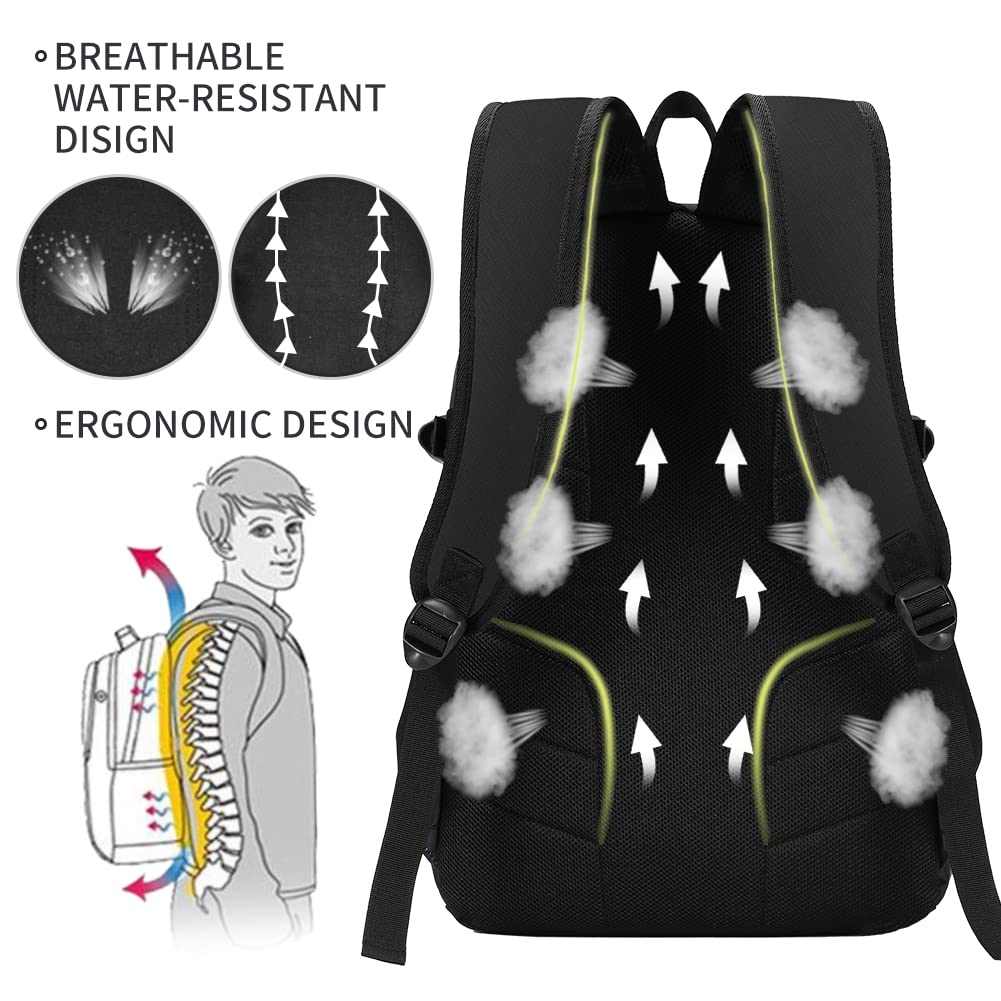 Foto 5 pulgar | Mochila Escolar Estilo Rickyh Para Hombre Y Mujer, 25 L, Ligera - Venta Internacional.