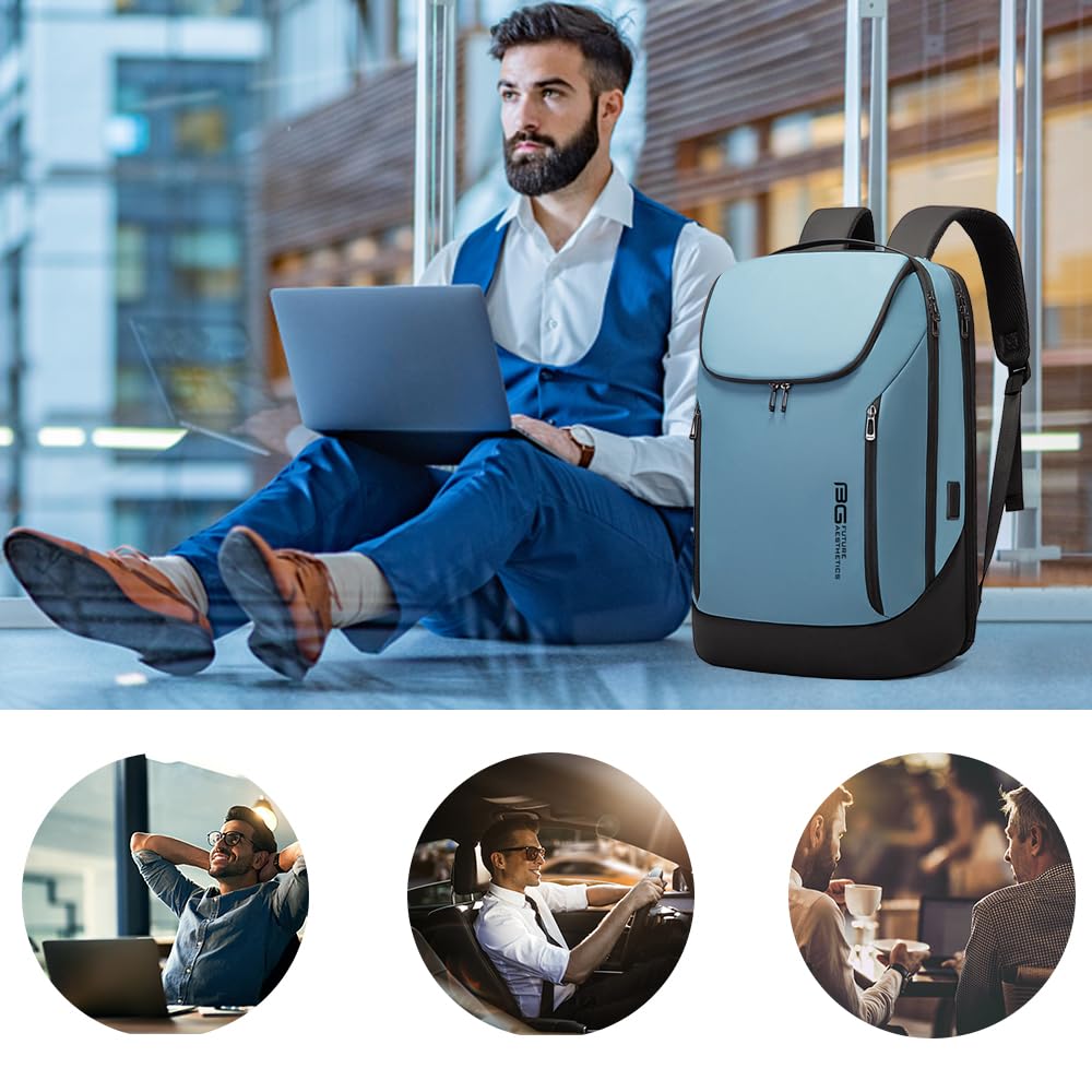 Foto 7 pulgar | Mochila Bange Business Smart Impermeable Para Portátil De 15,6 Pulgadas - Venta Internacional.