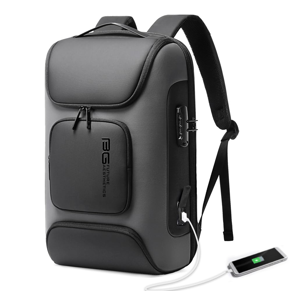 Mochila Para Portátil Bange Business De 15,6 Pulgadas Con Puerto De Carga Usb - Venta Internacional.