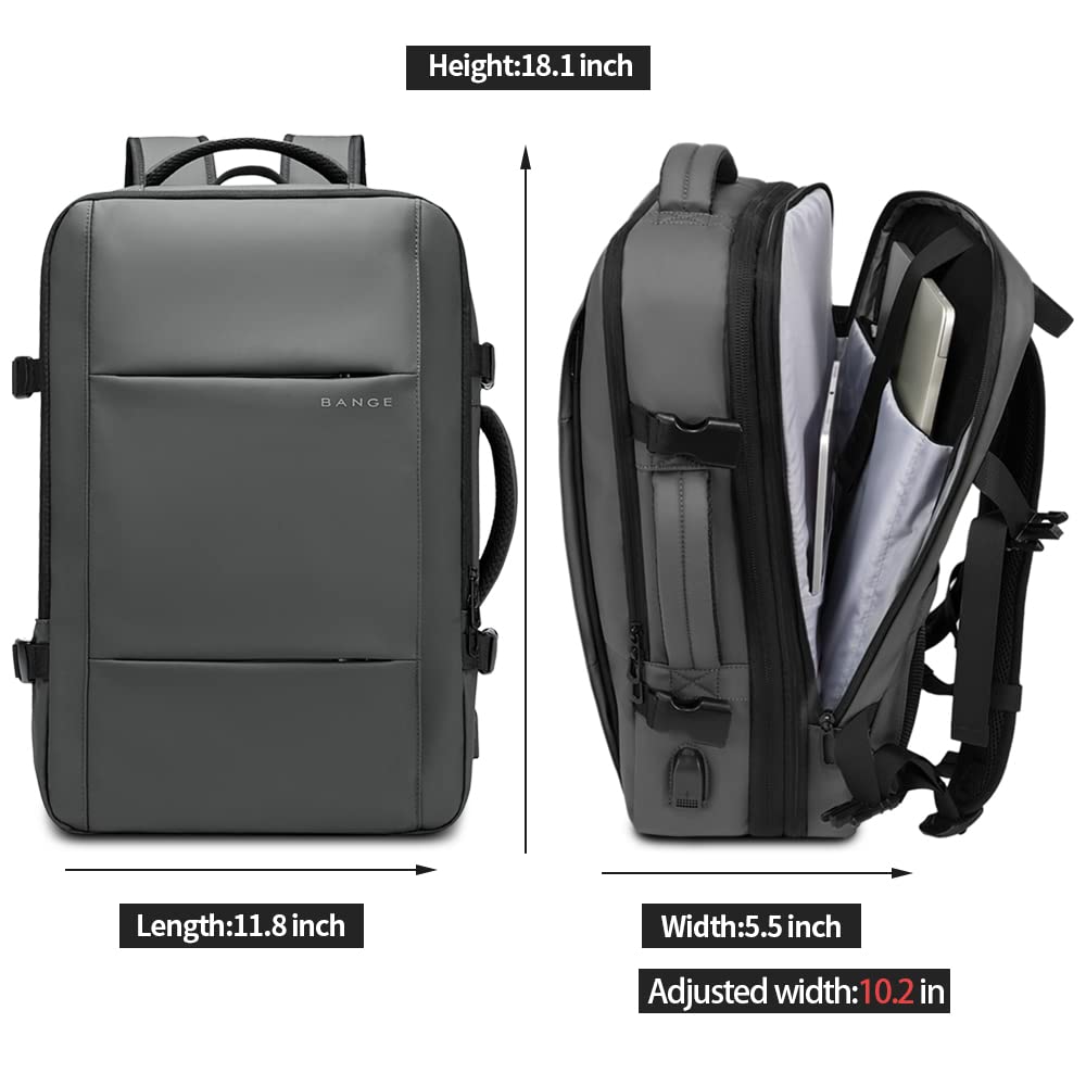 Foto 6 pulgar | Mochila De Viaje Bange, Expandible, 35 L, Impermeable Para Hombres Y Mujeres - Venta Internacional.