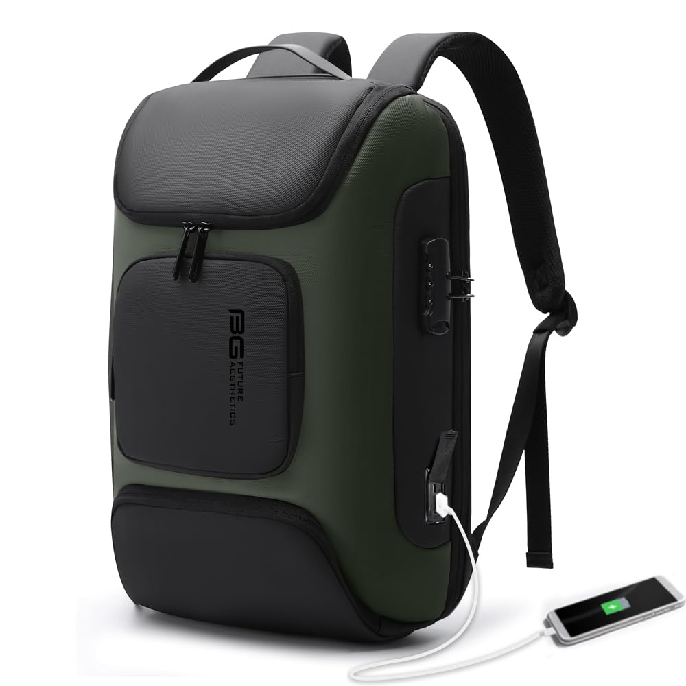 Mochila Bange Business Con Puerto De Carga Usb Para Portátil De 15,6 Pulgadas - Venta Internacional.