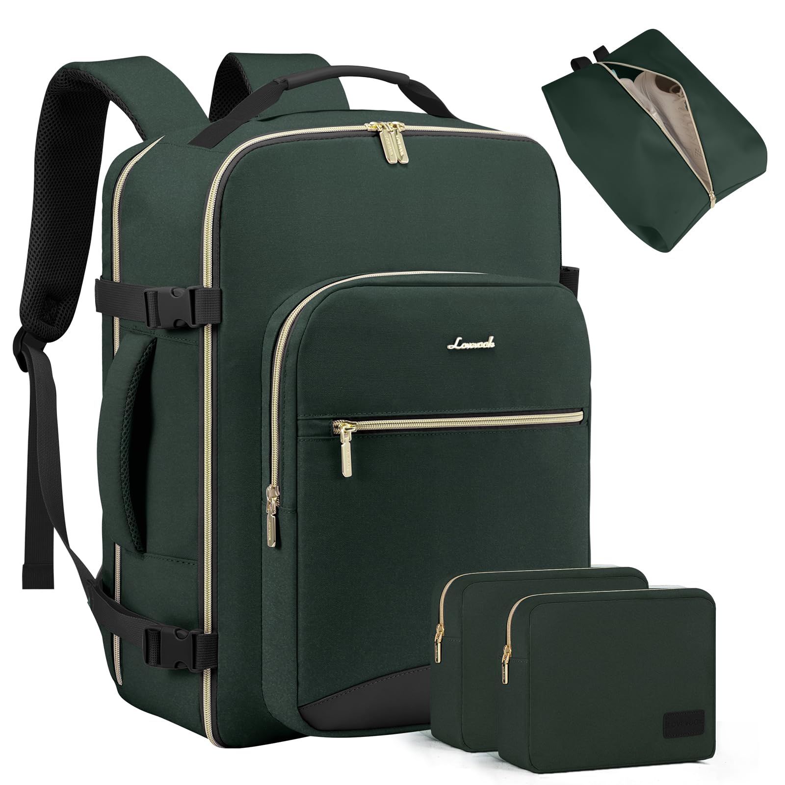 Mochila De Viaje Lovevook De 40 Litros Con Compartimento Para Portátil De 17,3'' - Venta Internacional.