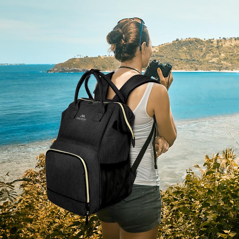 Foto 8 pulgar | Mochila De Almuerzo Matein Para Hombre Y Mujer Con Puerto De Carga Usb - Venta Internacional.