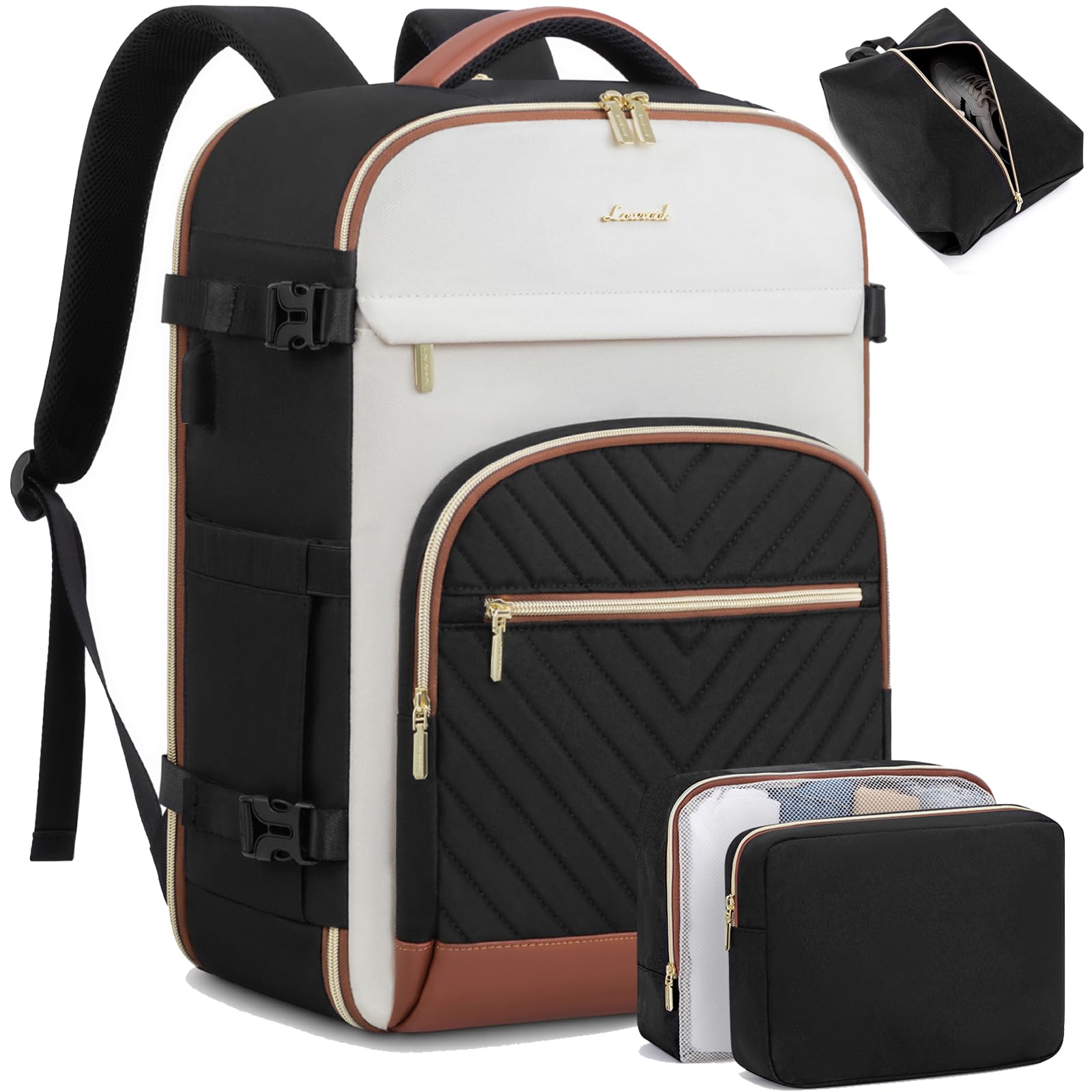 Mochila De Viaje Lovevook 35l Para Mujer Con Portátil De 15,6 Pulgadas - Venta Internacional.