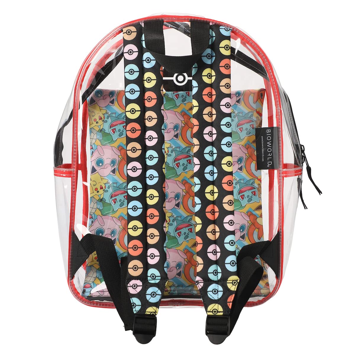 Foto 8 pulgar | Mochila Bioworld Pokémon Multi-character Aop Para Adultos 17 - Venta Internacional.