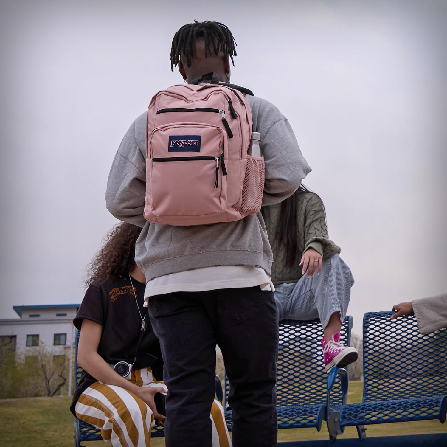 Foto 4 | Mochila Para Portátil Jansport Electric Bolts, 2 Compartimentos, 15 Pulgadas - Venta Internacional.