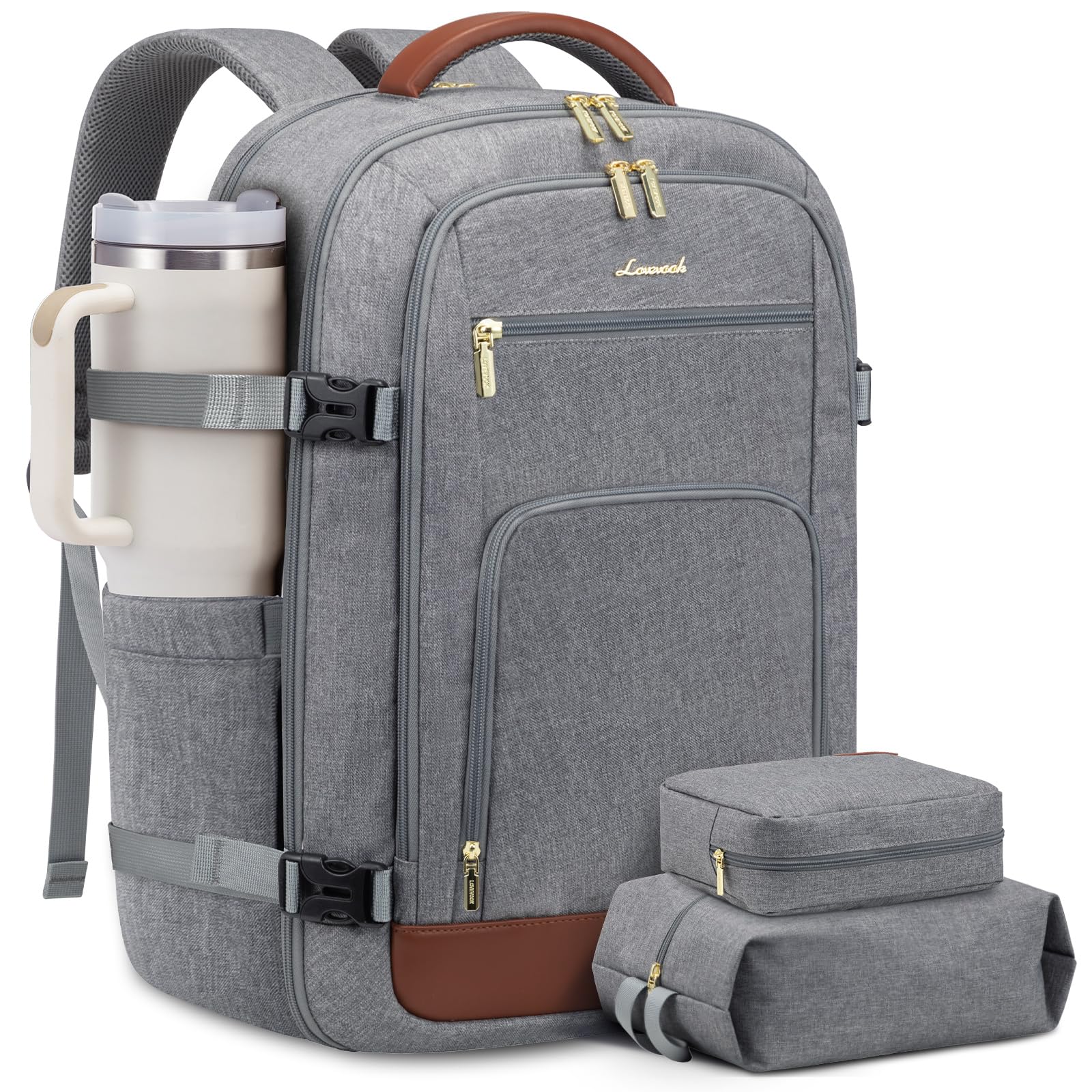 Mochila De Viaje Lovevook Carry On De 40 Litros Para Mujer Con Portátil De 17 Pulgadas - Venta Internacional.