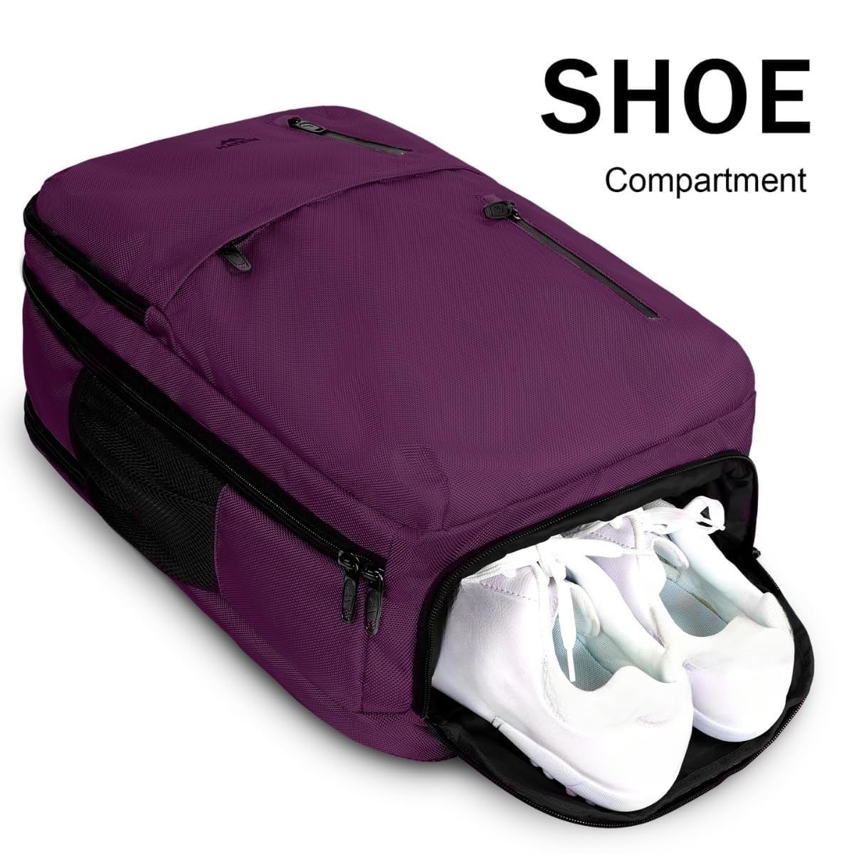 Foto 5 pulgar | Mochila De Viaje Matein 40l Flight Approved Para Mujer, Color Morado - Venta Internacional.