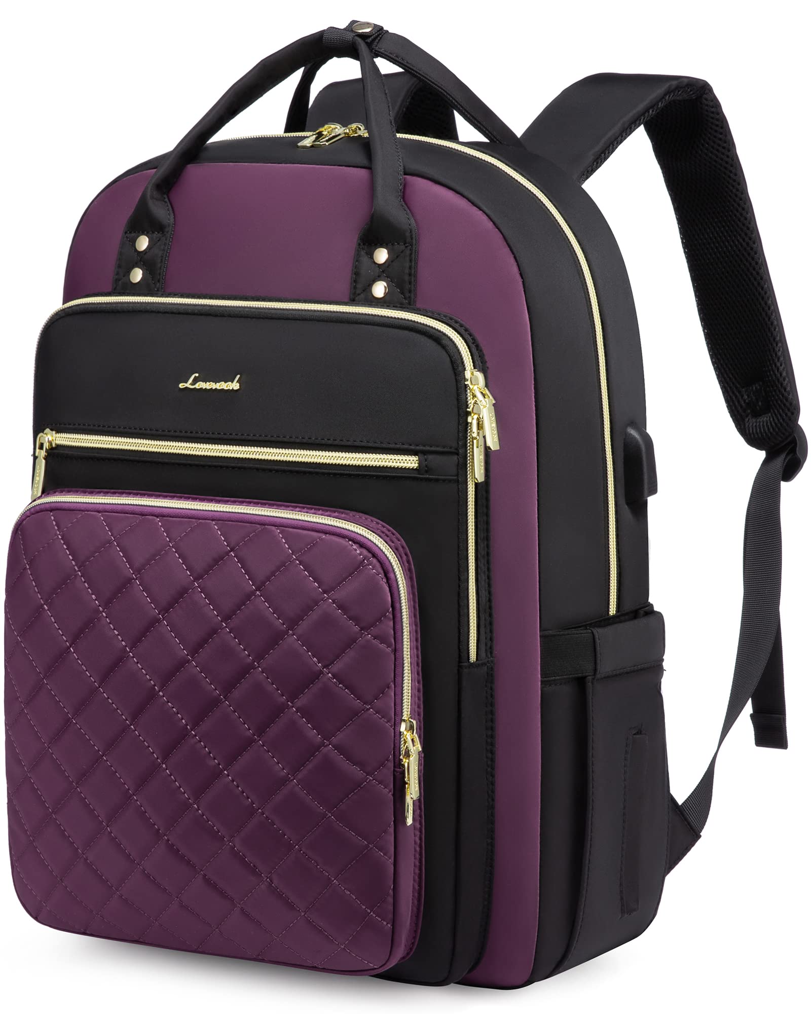 Foto 2 pulgar | Mochila Para Portátil Lovevook Para Mujer De 17 Pulgadas Resistente Al Agua - Venta Internacional.