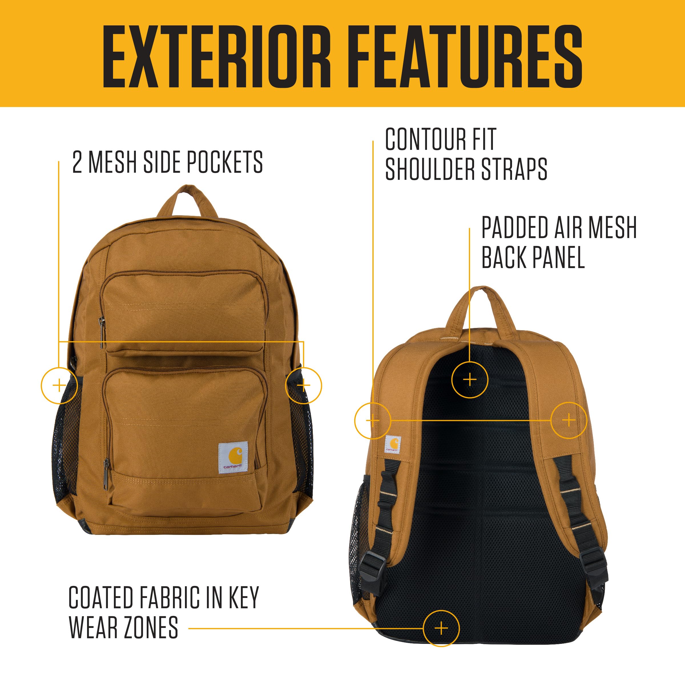 Foto 3 pulgar | Mochila Carhartt Classic 27l Con Funda Para Portátil Azul Marino - Venta Internacional.