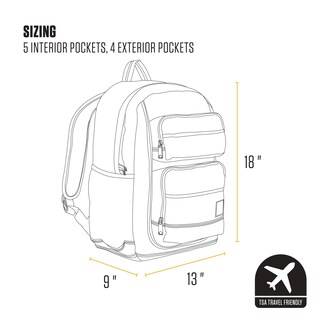 Foto 5 | Mochila Carhartt Classic 27l Con Funda Para Portátil Azul Marino - Venta Internacional.