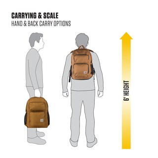 Foto 7 | Mochila Carhartt Classic 27l Con Funda Para Portátil Azul Marino - Venta Internacional.