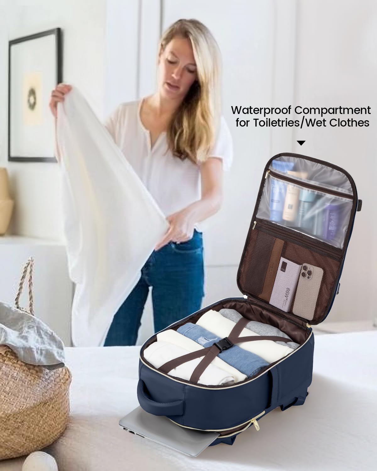 Foto 5 pulgar | Mochila Lovevook Carry On De 30 Litros Para Mujer Con Portátil De 15.6 Pulgadas - Venta Internacional.