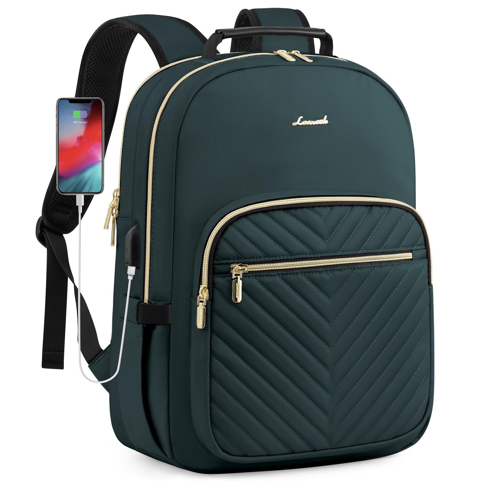 Mochila Lovevook Para Portátil De 15.6 Pulgadas Con Puerto Usb Para Mujer - Venta Internacional.