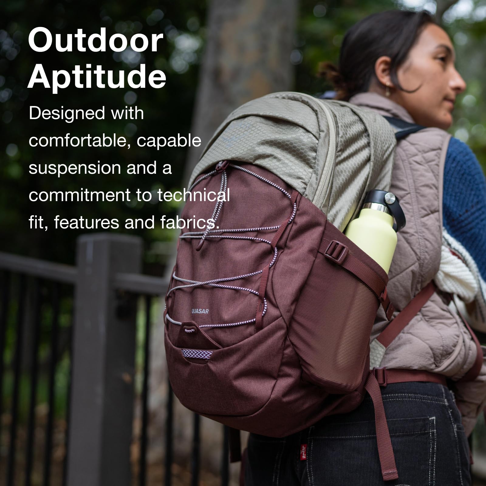 Foto 4 | Mochila Osprey Quasar Commuter Atlas Azul/gris Jaspeado - Venta Internacional.