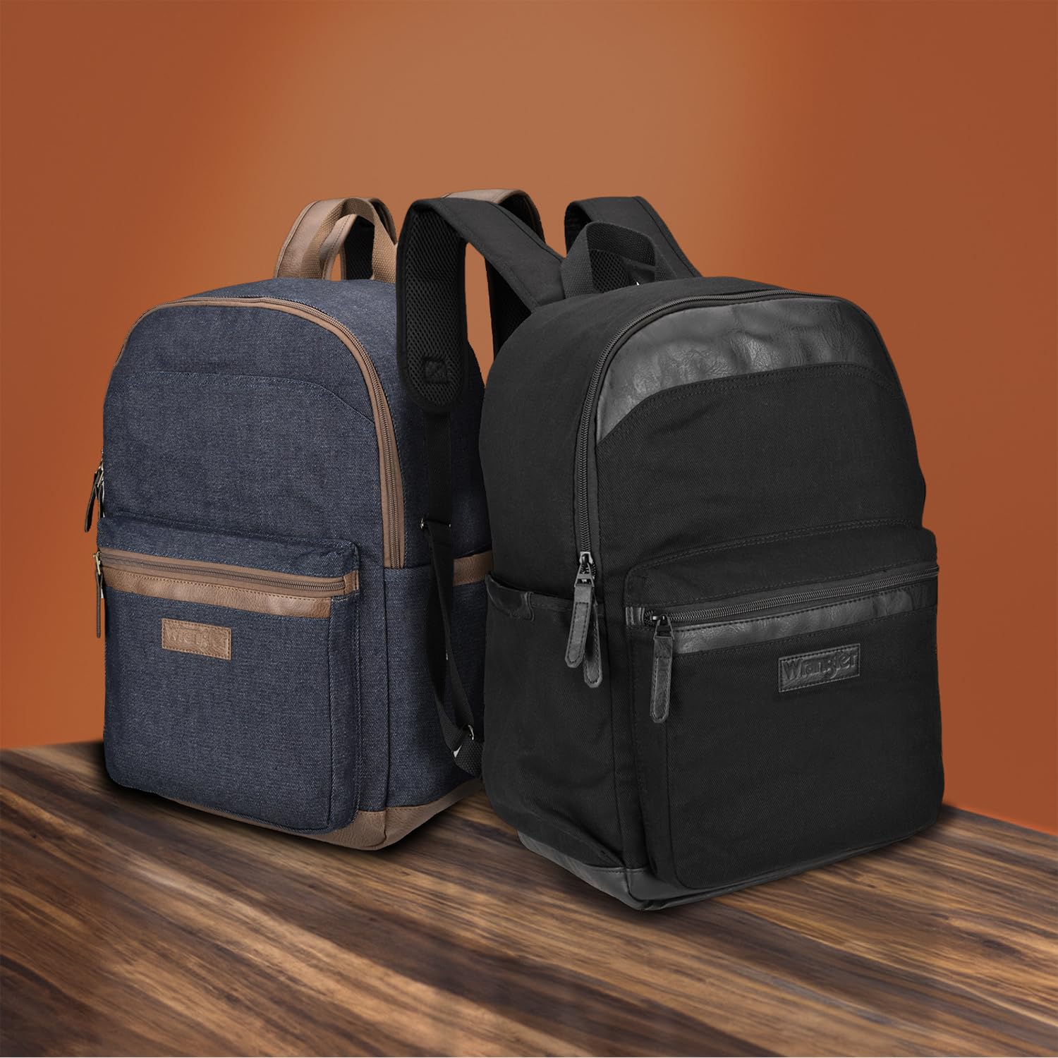 Foto 3 pulgar | Mochila Wrangler Powell Resistente Al Agua Con Funda Para Portátil - Venta Internacional.