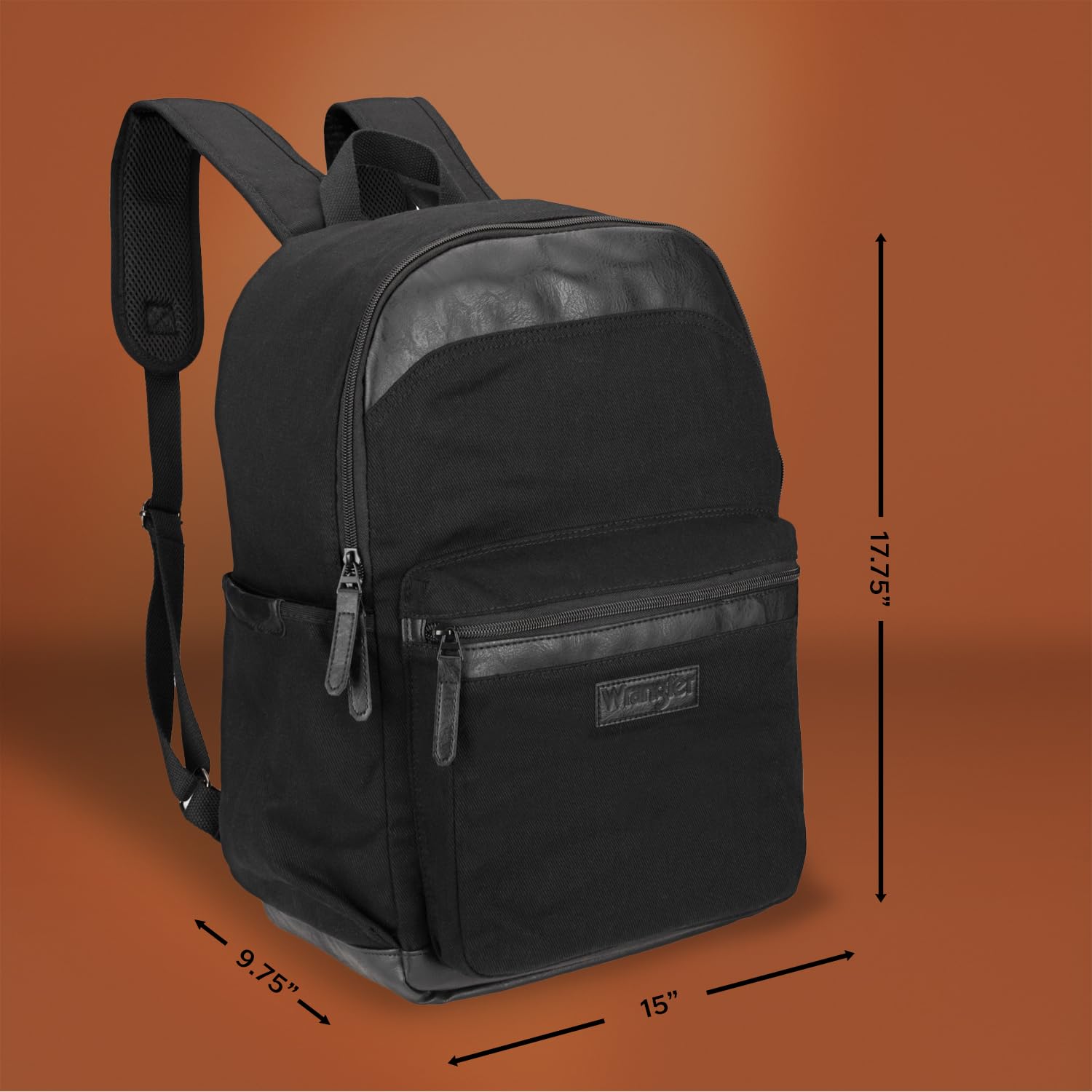 Foto 4 pulgar | Mochila Wrangler Powell Resistente Al Agua Con Funda Para Portátil - Venta Internacional.