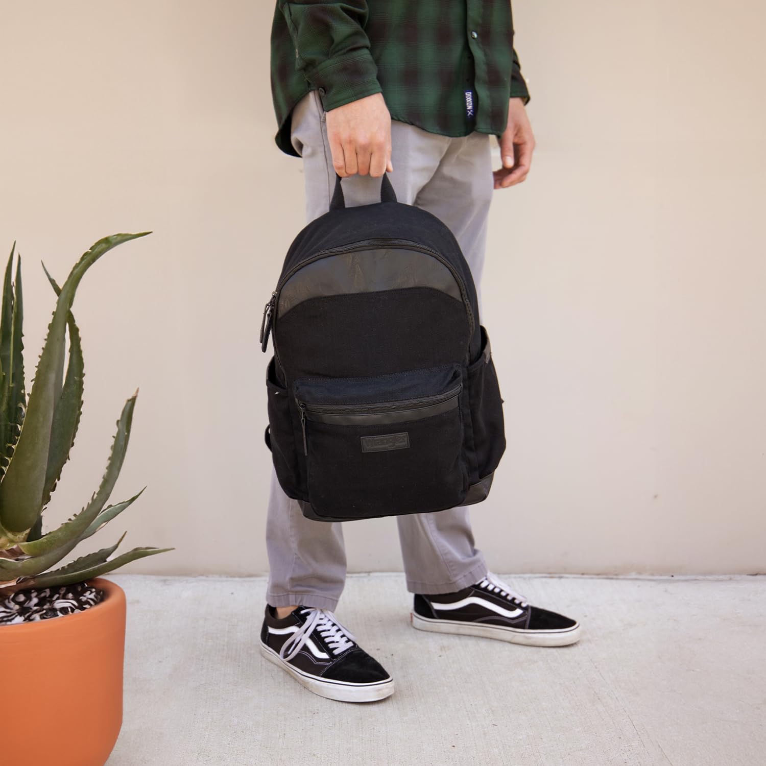Foto 5 pulgar | Mochila Wrangler Powell Resistente Al Agua Con Funda Para Portátil - Venta Internacional.