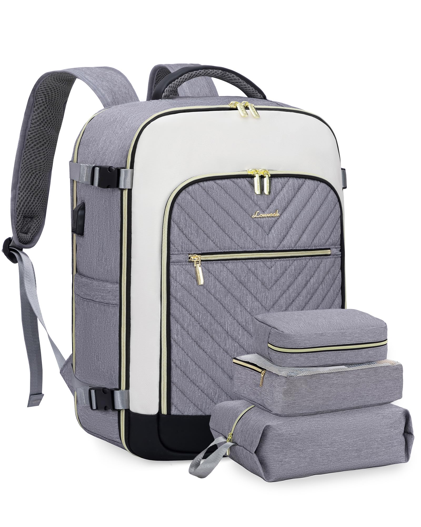 Mochila Lovevook Large Travel De 40 Litros Para Mujer Con Portátil De 17 Pulgadas - Venta Internacional.