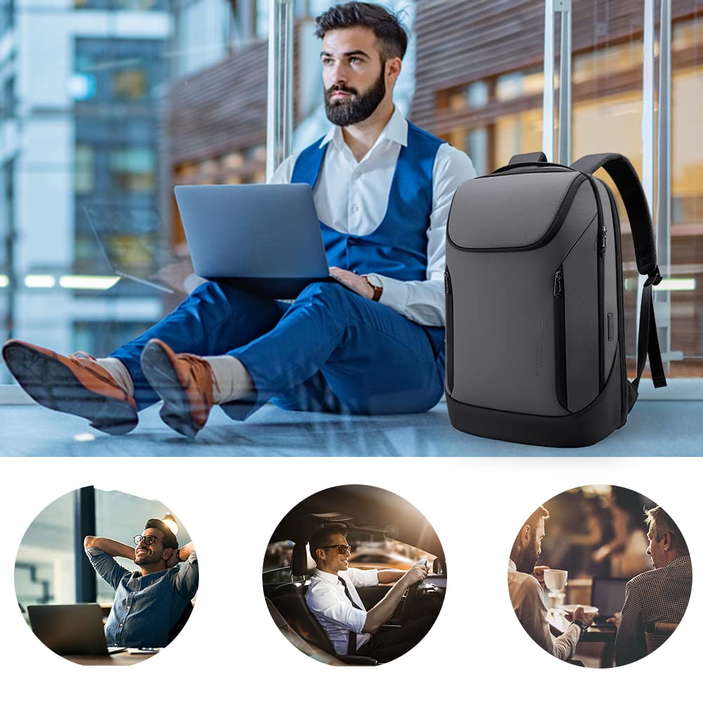 Foto 7 pulgar | Mochila Bange Business Smart Impermeable Para Portátil De 15,6 Pulgadas - Venta Internacional.