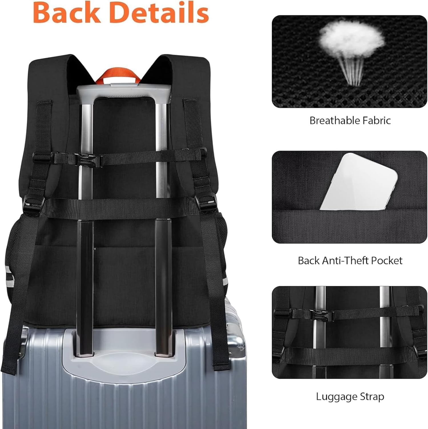 Foto 7 pulgar | Mochila De Gimnasio Ytonet Para Hombre Y Mujer Con Compartimento Para Zapatos - Venta Internacional.