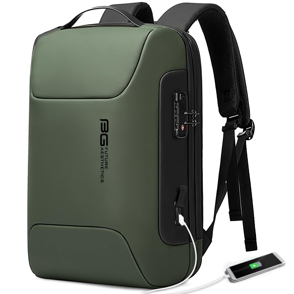 Mochila Para Portátil Bange Slim De 15.6 Pulgadas Con Cerradura Y Puerto Usb - Venta Internacional.