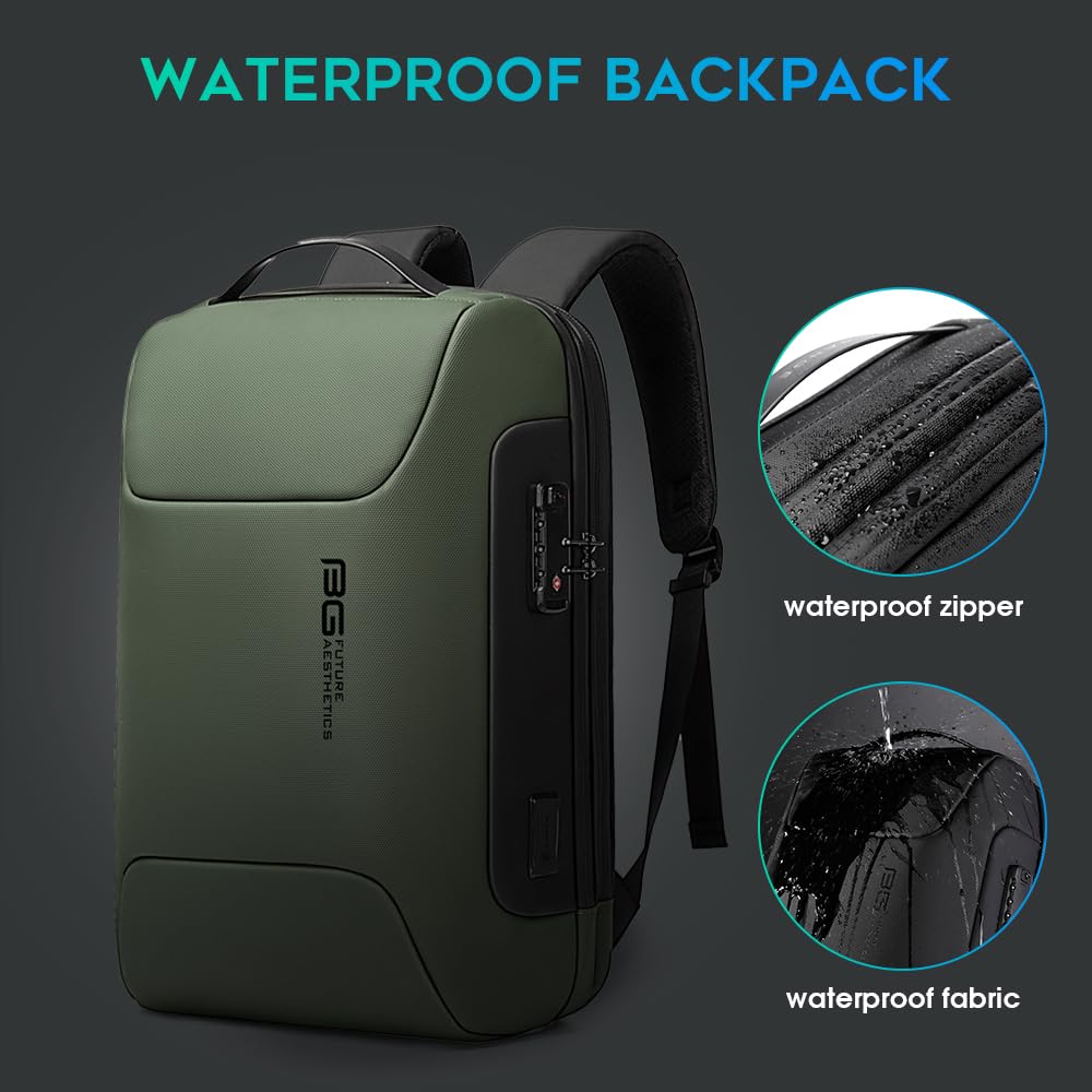 Foto 8 pulgar | Mochila Para Portátil Bange Slim De 15.6 Pulgadas Con Cerradura Y Puerto Usb - Venta Internacional.
