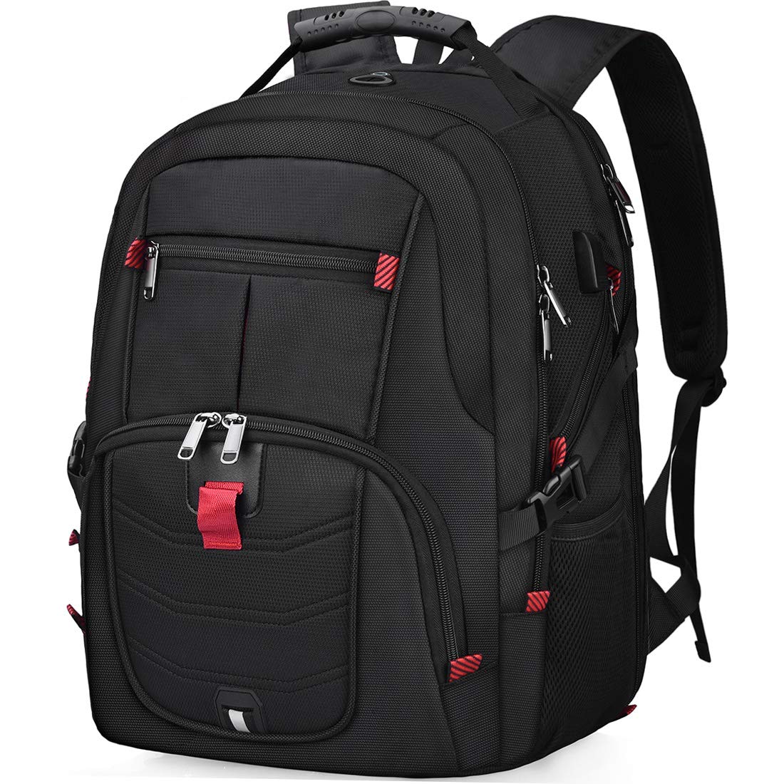 Foto 2 pulgar | Mochila Para Portátil Nubily Impermeable De 18.4 Pulgadas Para Viajes, Color Negro - Venta Internacional.
