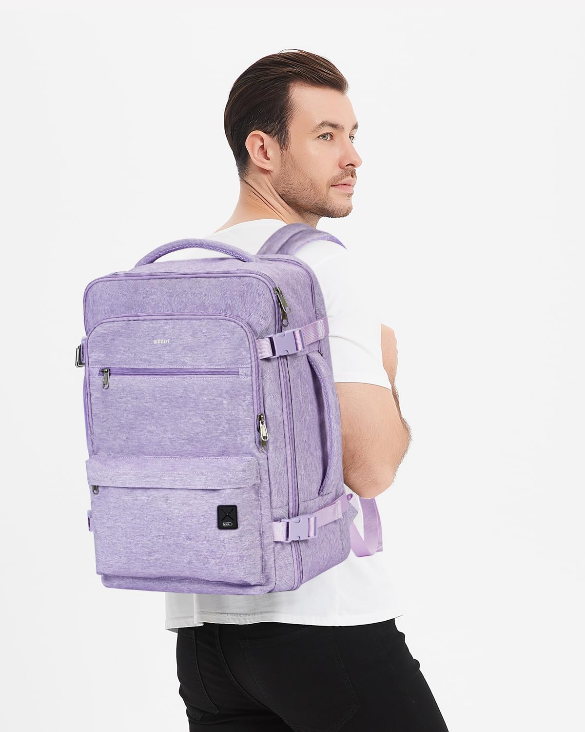 Foto 5 | Mochila Wandf Travel De 32 Litros Para Spirit Airlines Con Bolsillo Húmedo - Venta Internacional.