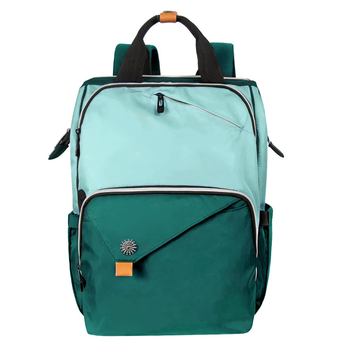 Mochila Para Portátil Hap Tim Para Mujer, Para Viajes, Trabajo Y Enfermera, Color Verde - Venta Internacional.