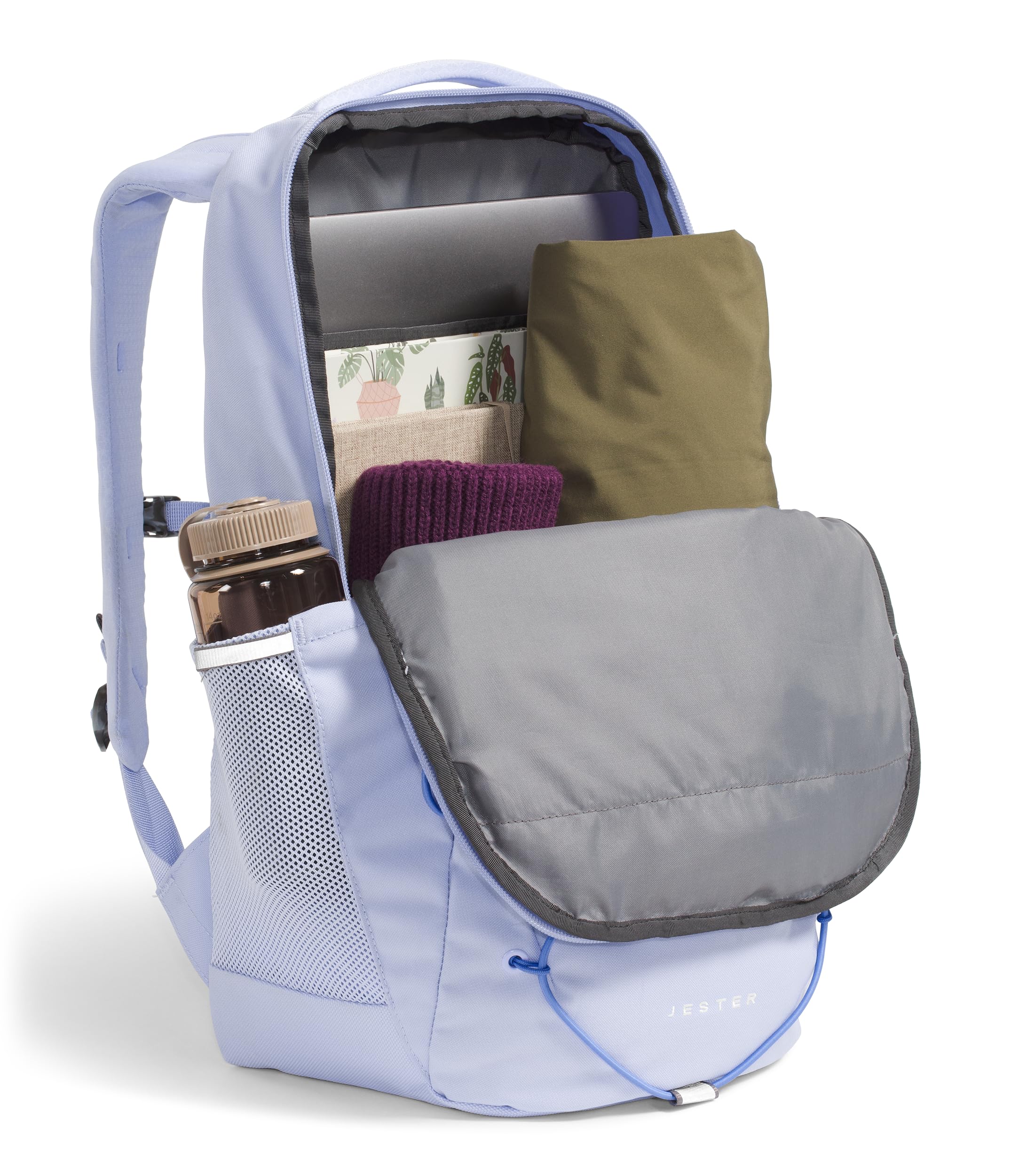 Foto 6 pulgar | Mochila The North Face Jester Everyday Morado Menta/azul Virtual - Venta Internacional.