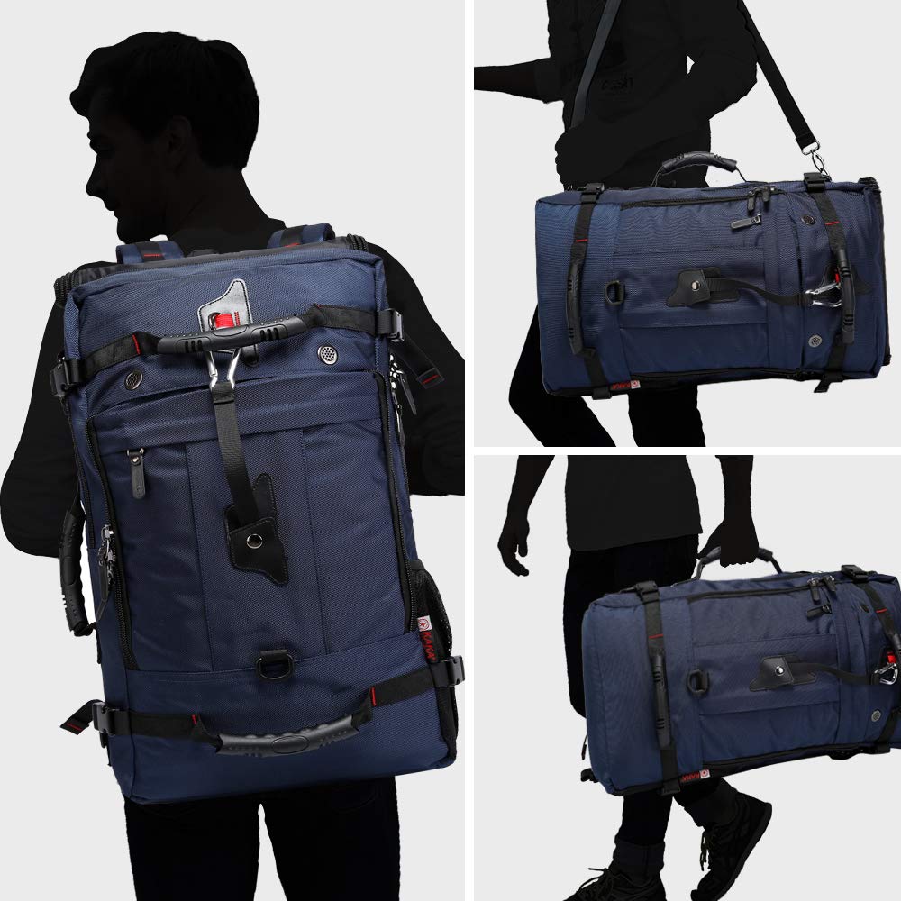 Foto 7 pulgar | Mochila De Viaje Kaka 2070 Durable Convertible De 40 L Para 17,3'' - Venta Internacional.