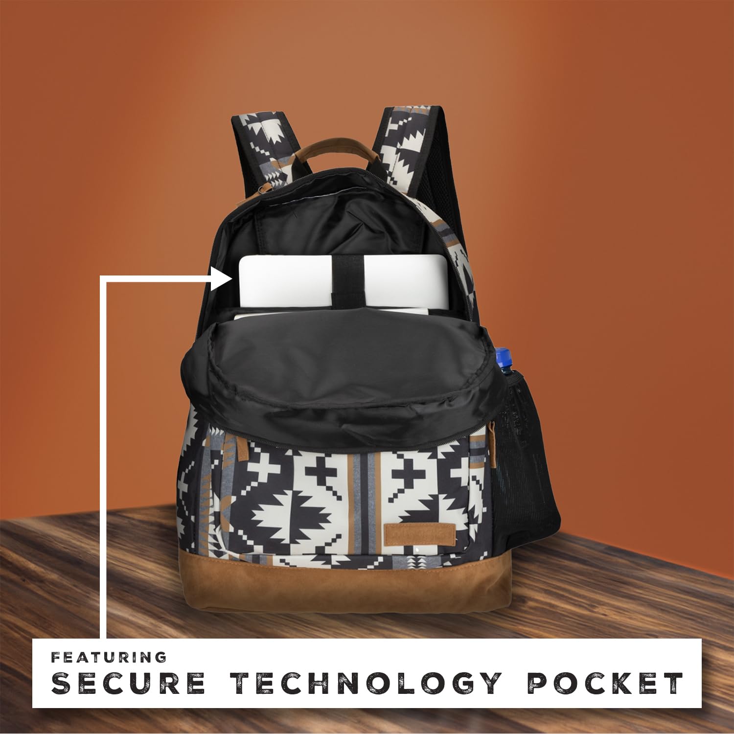 Foto 8 pulgar | Mochila Wrangler Yellowstone Robusta Y Resistente Al Agua, Unisex - Venta Internacional.