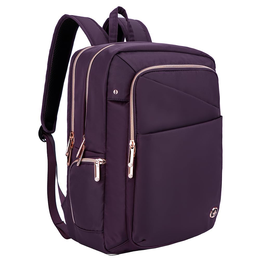 Mochila Para Portátil Swissdigital Katy Rose Sd1006f-46 Púrpura - Venta Internacional.