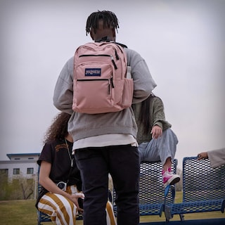 Foto 4 | Mochila Para Portátil Jansport Big Con 2 Compartimentos Y Manga De 15 Pulgadas, Color Verde - Venta Internacional.
