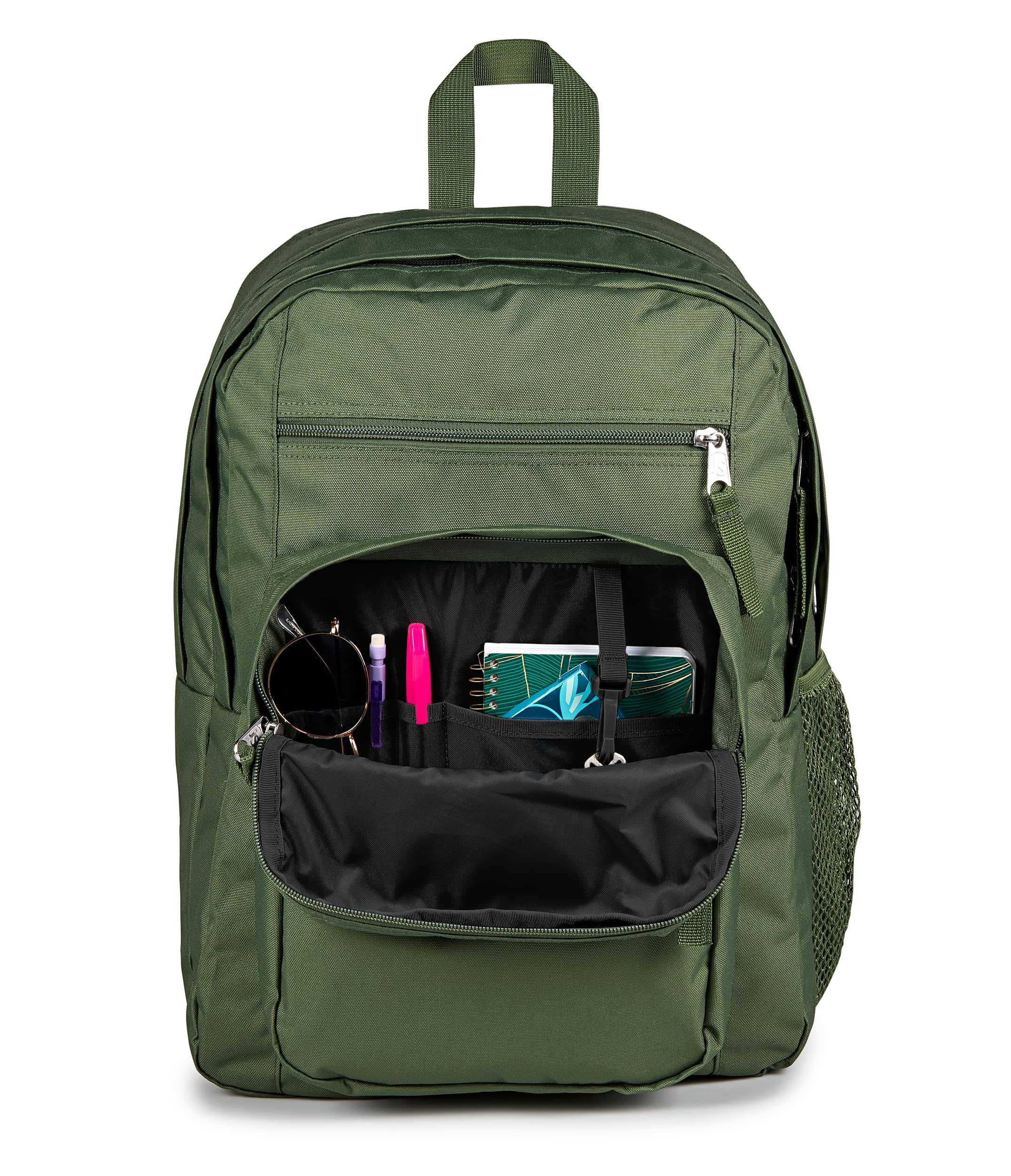 Foto 8 pulgar | Mochila Para Portátil Jansport Big Con 2 Compartimentos Y Manga De 15 Pulgadas, Color Verde - Venta Internacional.