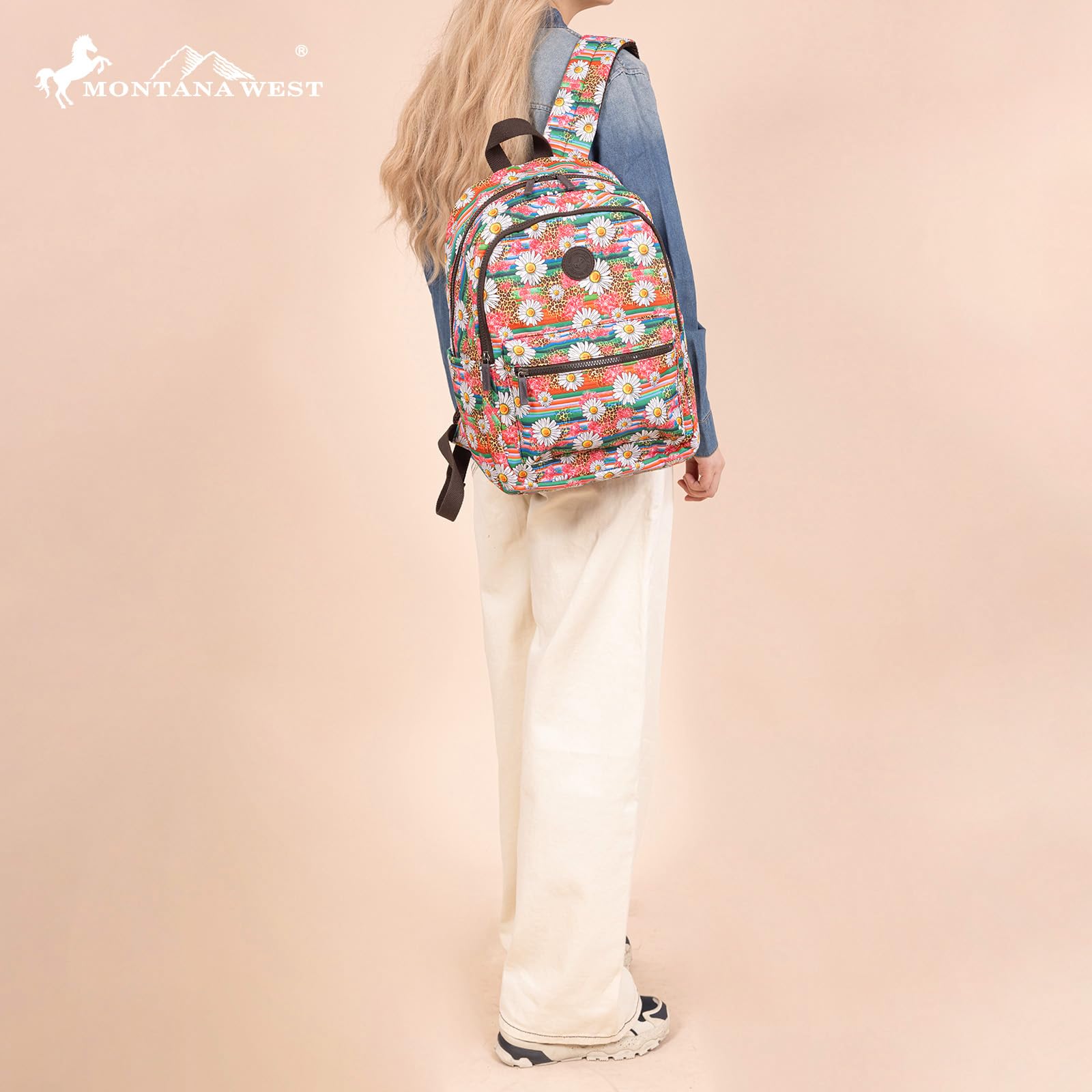 Foto 7 pulgar | Mochila Montana West Western Travel Impermeable Para Mujer - Venta Internacional.