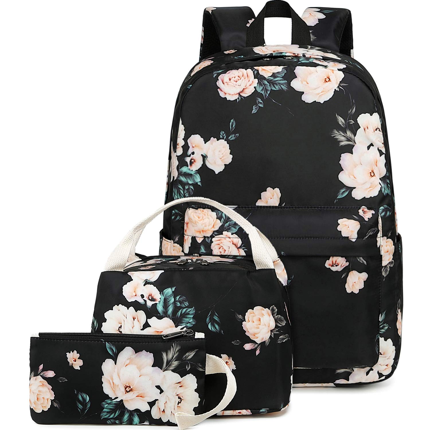 Mochila Bluboon School Teen Girls Para Portátil De 15 Pulgadas Con Bolsa De Almuerzo - Venta Internacional.