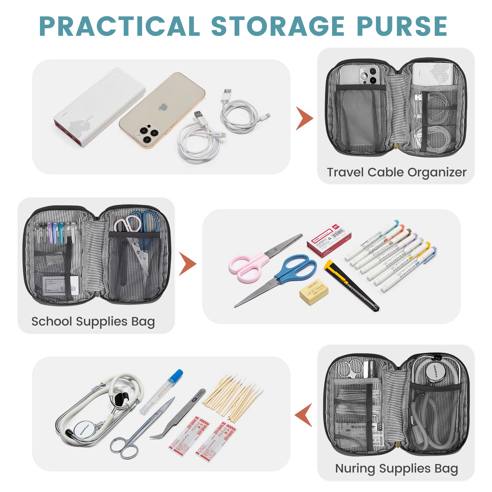 Foto 6 pulgar | Mochila Para Portátil Lovevook Para Mujer, Trabajo Y Viajes De 17 Pulgadas, Negra - Venta Internacional.