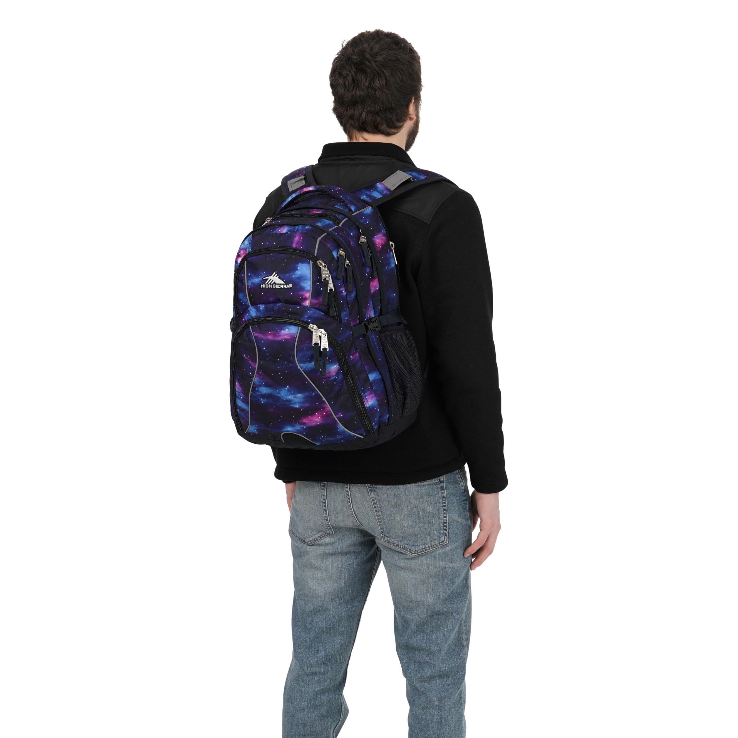 Foto 4 pulgar | Mochila High Sierra Azul-Venta Internacional