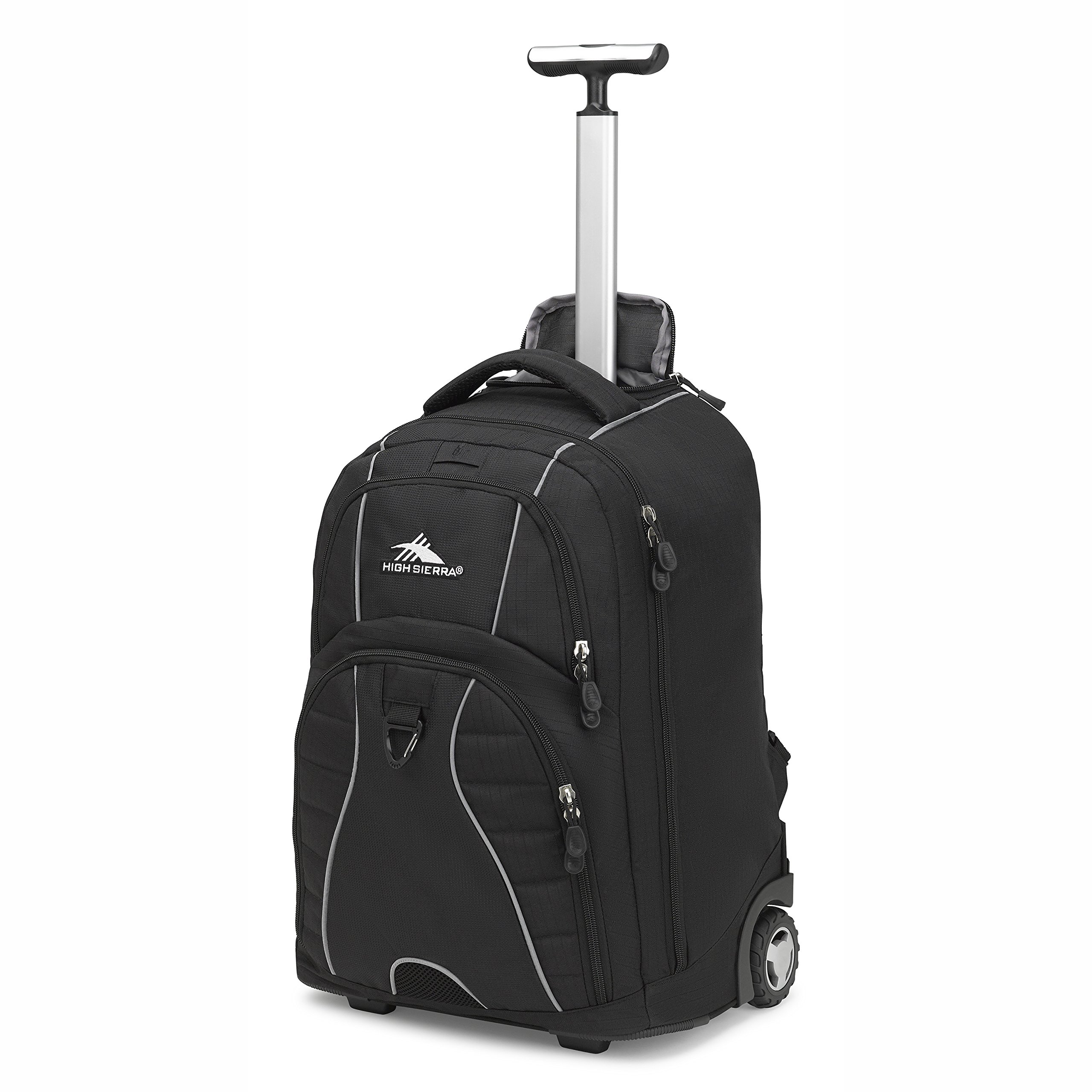 Mochila con Ruedas High Sierra Negra-Venta Internacional