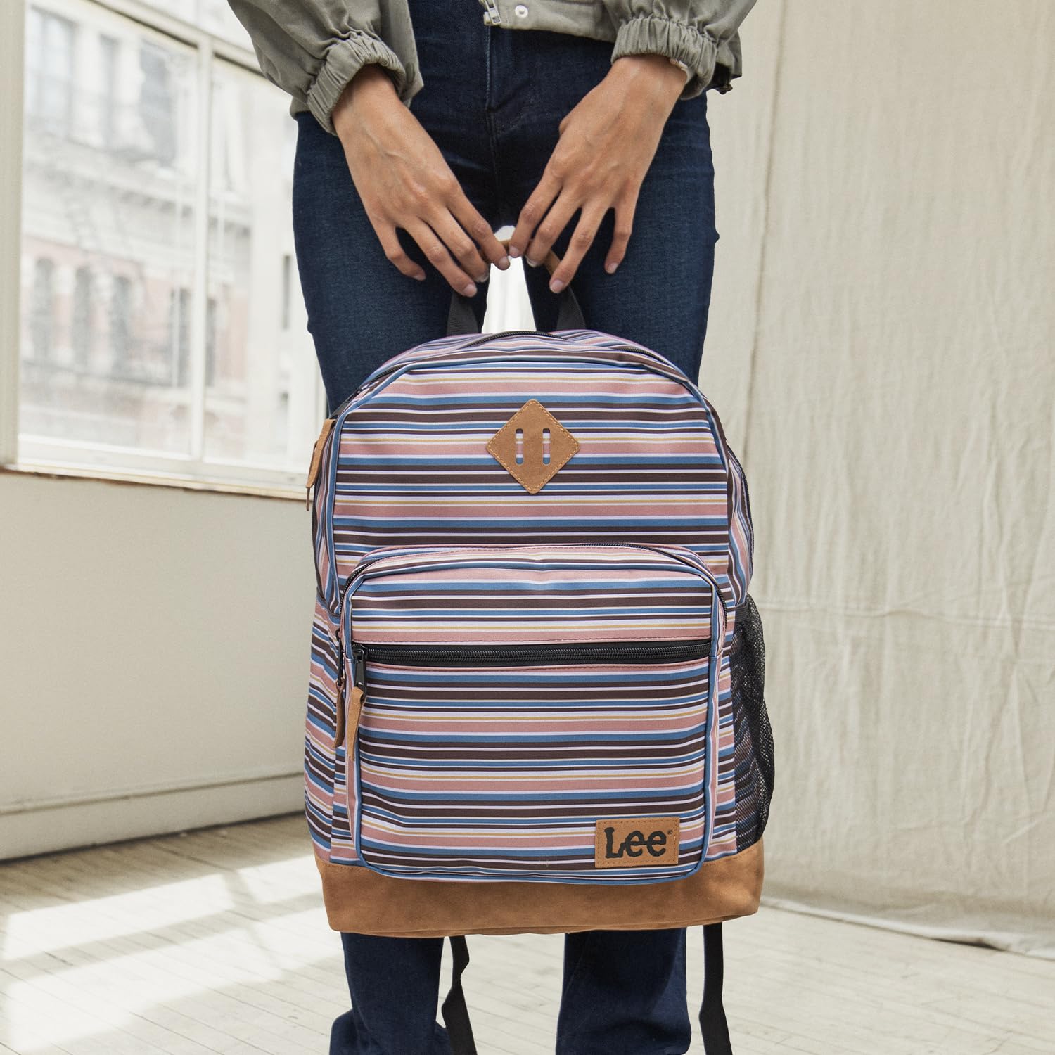 Foto 4 | Mochila Lee Authentic Jeans Company Study para Portátil de 15,6 Pulgadas - Venta Internacional