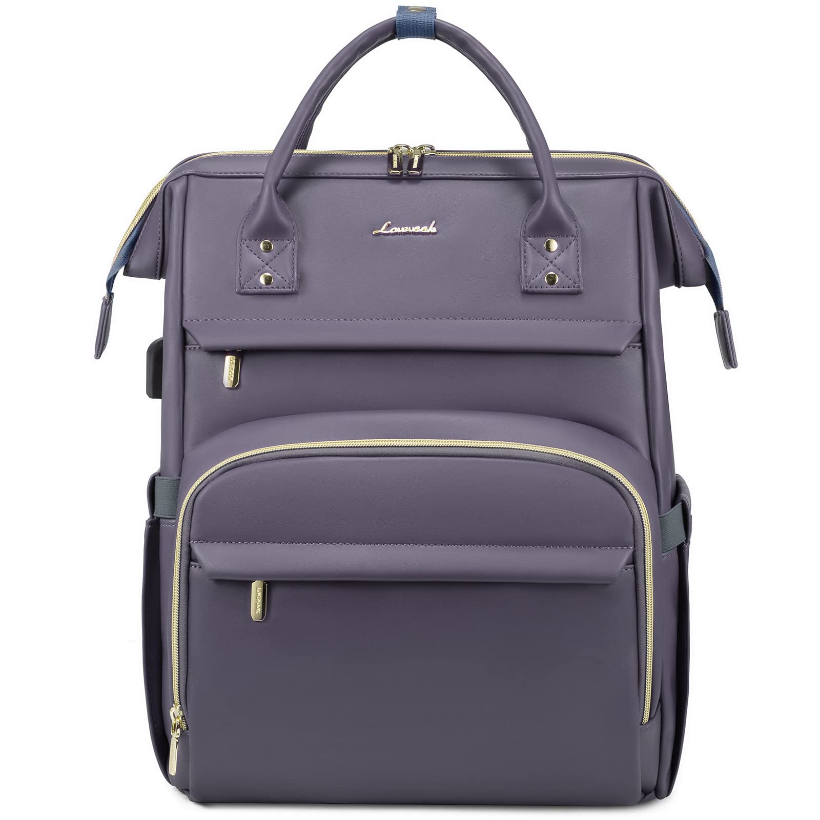 Foto 2 pulgar | Mochila para Portátil Lovevook de Piel 18 Pulgadas para Mujer - Venta Internacional