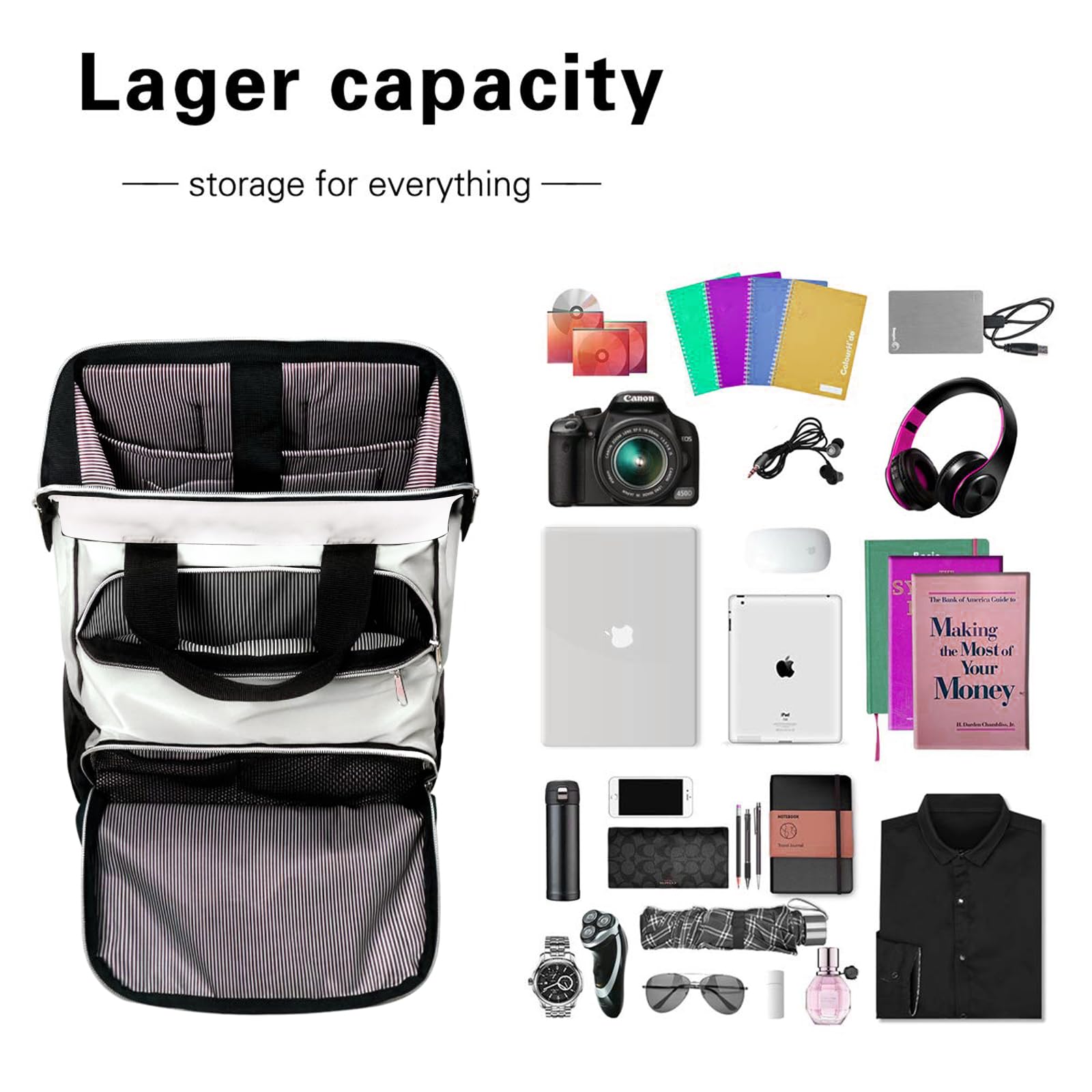 Foto 5 | Mochila Hap Tim para Portátil  Caqui y Negro - Venta Internacional