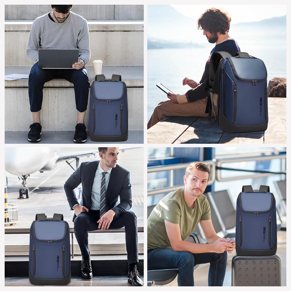 Foto 8 pulgar | Mochila Bange Business Smart Impermeable para Portátil de 15.6 Pulgadas - Venta Internacional