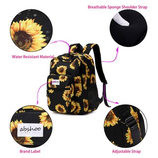 Foto 3 | Mochila Abshoo Classical Basic Sunflower - Venta Internacional