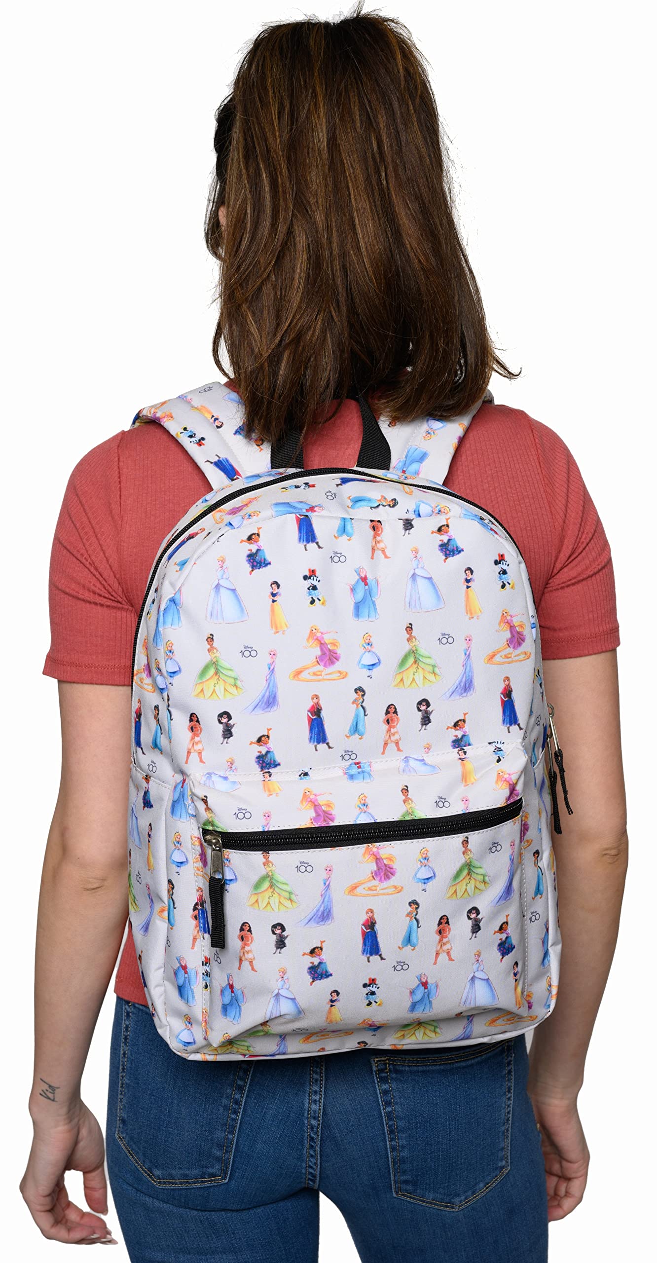Foto 8 pulgar | Mochila para Laptop Disney 16 con Bolsillo Tipo Cargo D100 Princess Minnie - Venta Internacional