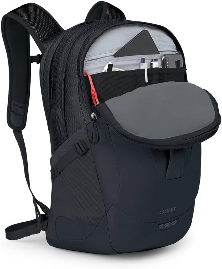 Foto 8 pulgar | Mochila Osprey Comet para Portátil Negra - Venta Internacional