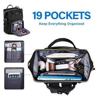 Foto 2 | Mochila Lovevook para Laptop de 17 Pulgadas con Puerto USB - Venta Internacional